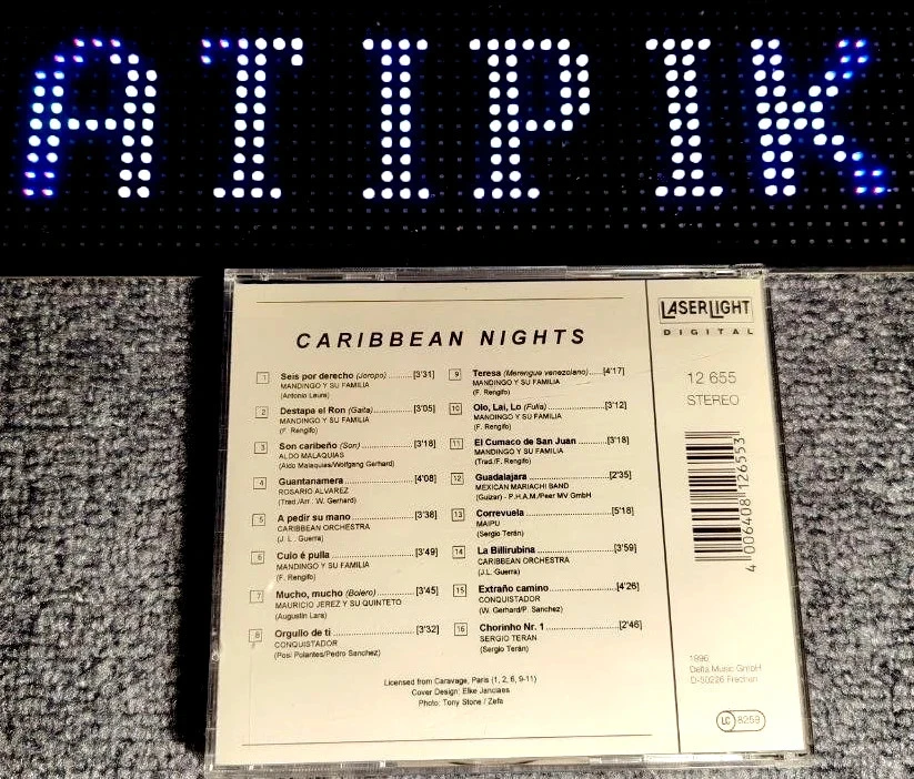 L'Indispensable Album Caribbean Nights CD Rare Voyage Musical Authentique 🌞 – photo 2